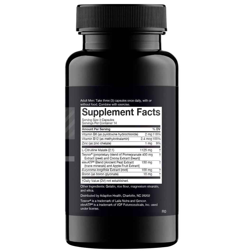 Nugenix Total-T, Free and Total Testosterone Booster Supplement for Men, 90 Count