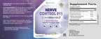 Nerve Control 911 - Natural Plant Based Nerve Health Supplement