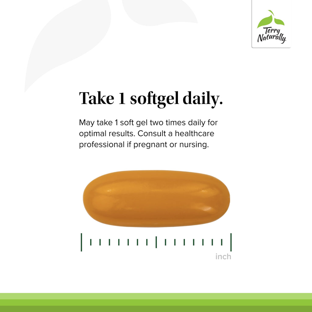 Terry Naturally CuraMed 750 mg – High-Potency Curcumin Complex for Brain, Heart & Immune Support