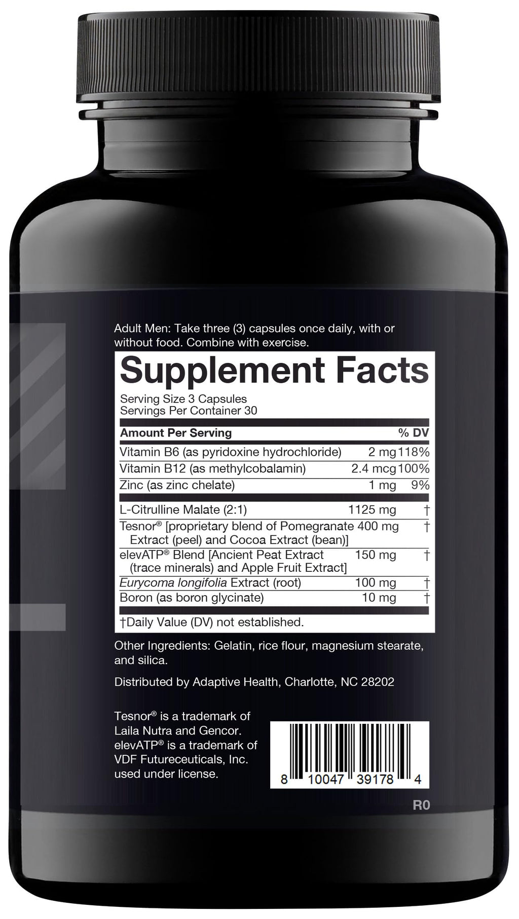 Nugenix Total-T Supplement for Men, 180 Count