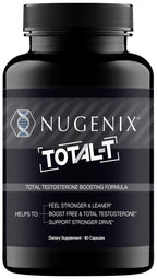 Nugenix Total-T Supplement for Men, 180 Count