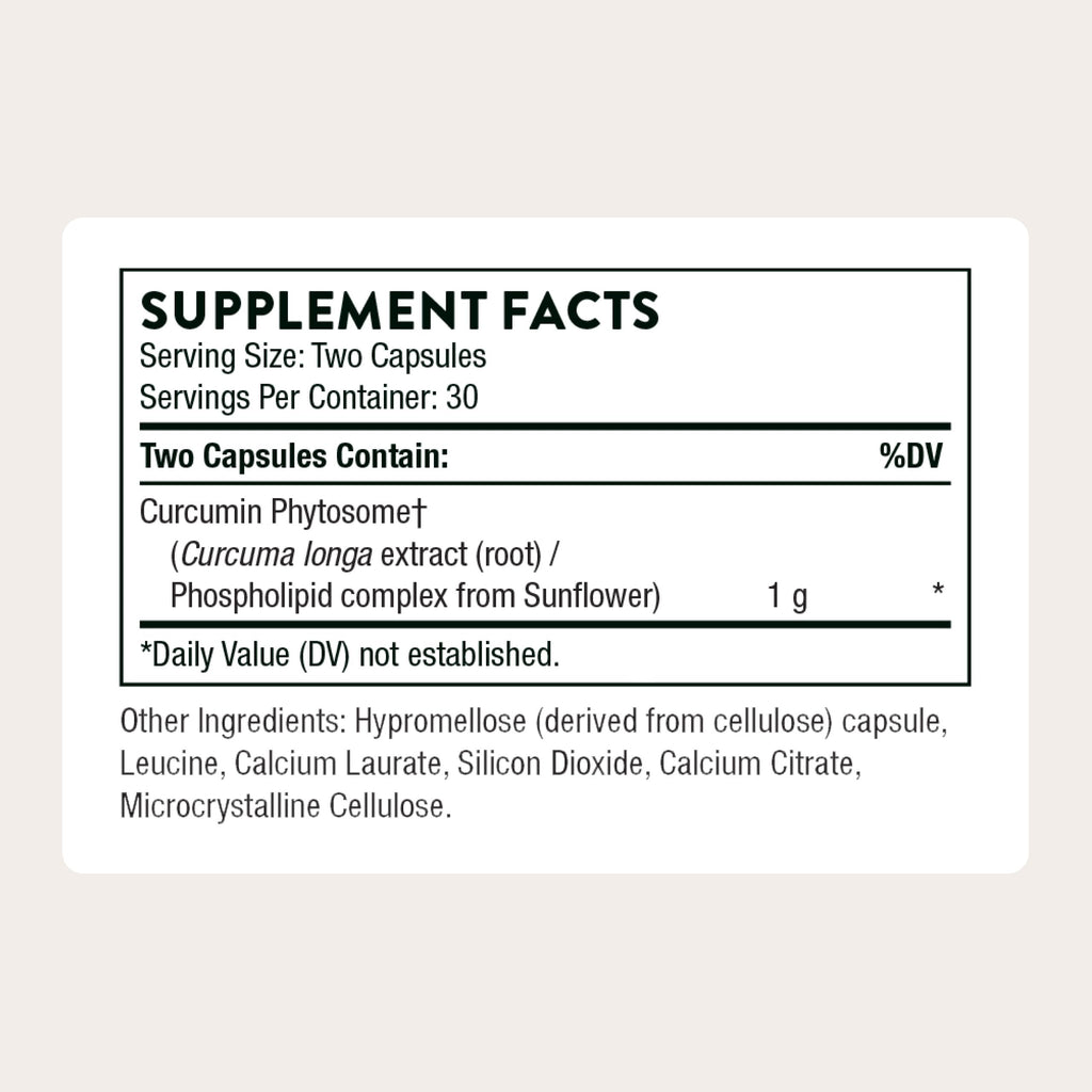 THORNECurcumin Phytosome (formerly Meriva)