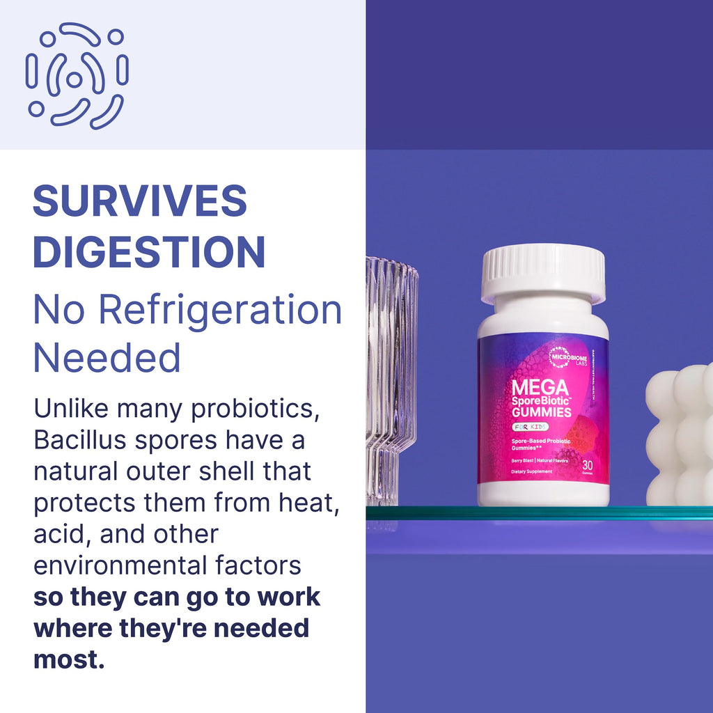 Microbiome Labs MegaSporeBiotic Probiotics for Women & Men - (180 Capsules)