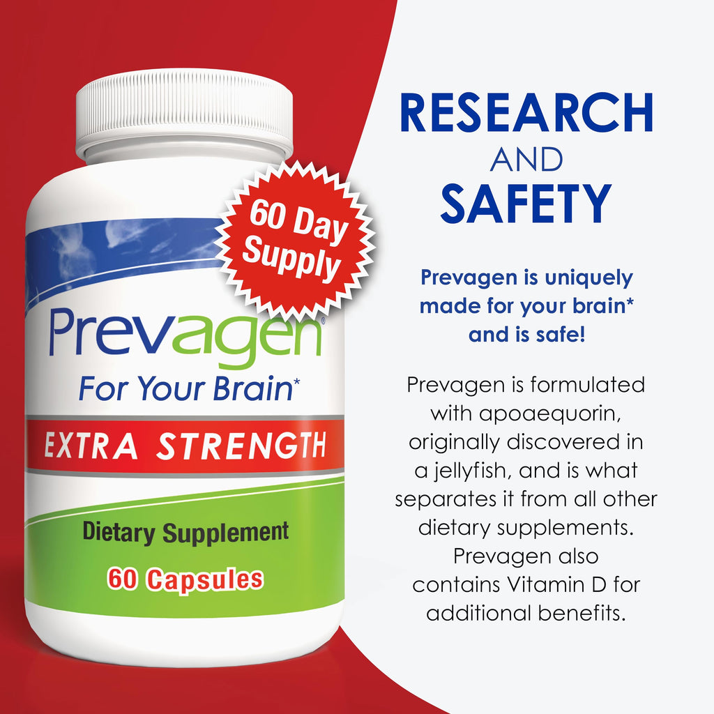 Prevagen Extra Strength 20mg, 60 Capsules