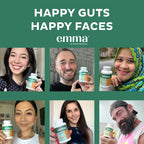 Emma Gut Health Supplement for Digestive Support & Bloating Relief – Doctor-Formulated, 60 Capsules