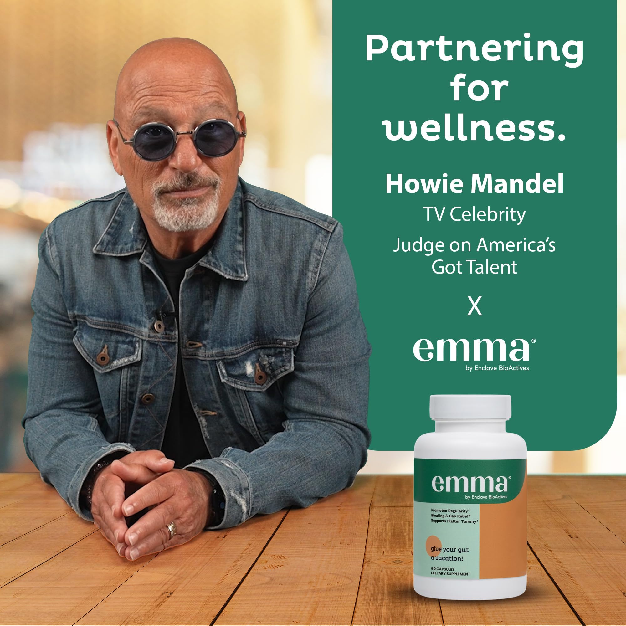 Emma Gut Health Supplement – 60 Capsules | Bloating & Digestive Support