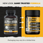 ONNIT Alpha Brain Nootropic Brain Supplement for Men & Women (90 Count)