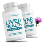 PUREHEALTH RESEARCH Liver Health Formula for Metabolism Support (60 Capsules)